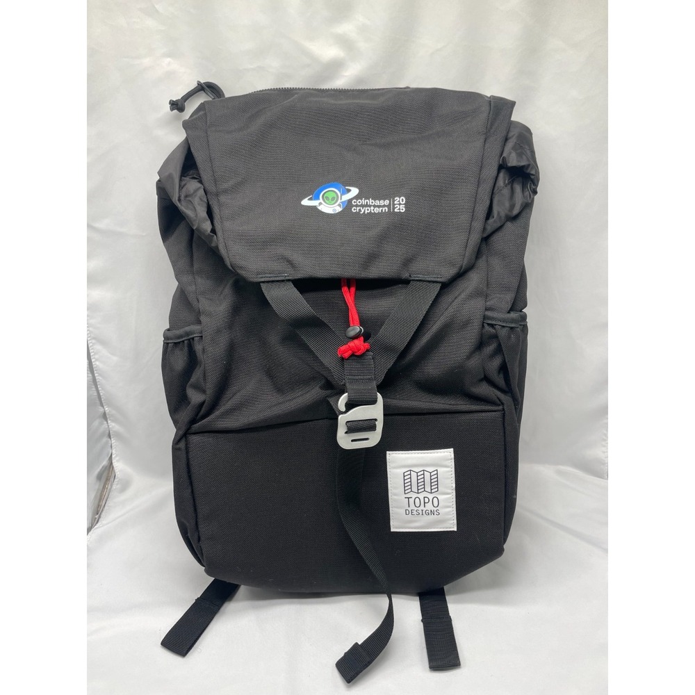 Coinbase TOPO DESIGNS Y Pack Black Backpack Laptop Bag Commuter‎